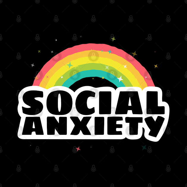 Social Anxiety Rainbow by AmineDesigns