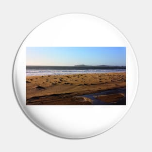 A View of the Radar from Half Moon Bay Beach. California 2009 Pin