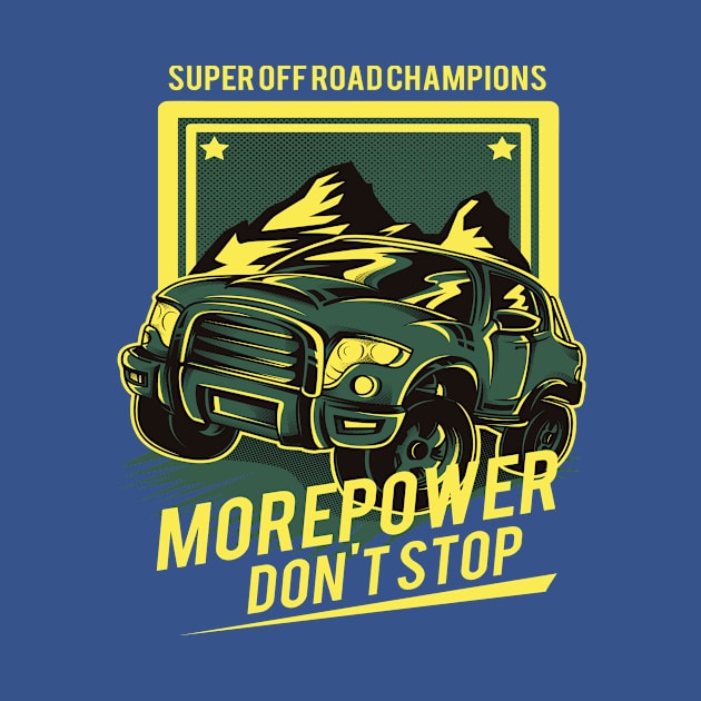 Unstoppable Road Warriors T-shirt by PJ INFLUENCER