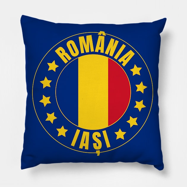 Iaşi Pillow by footballomatic