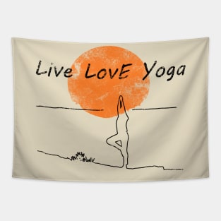 Live Love Yoga...... Tapestry