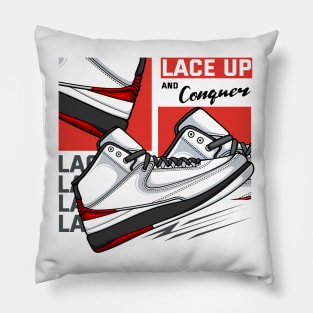 AJ 2 Retro Sneaker Art Pillow