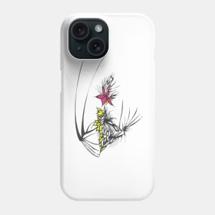 102 Unique Pink Yellow Black White Colorful Abstract Art Phone Case