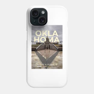 Oklahoma Travel Poster Phone Case