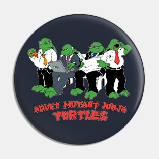 Adult mutant ninja turtles Pin