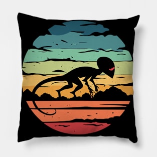 Alien Sunset Pillow