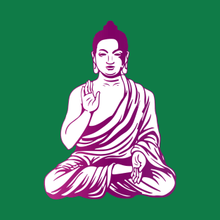 Buddha (purple) T-Shirt