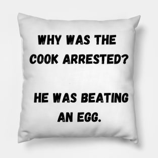 Funny Food Quotes Pillow