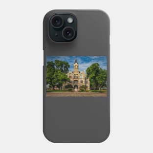 Fayette County Courthouse, Texas Phone Case