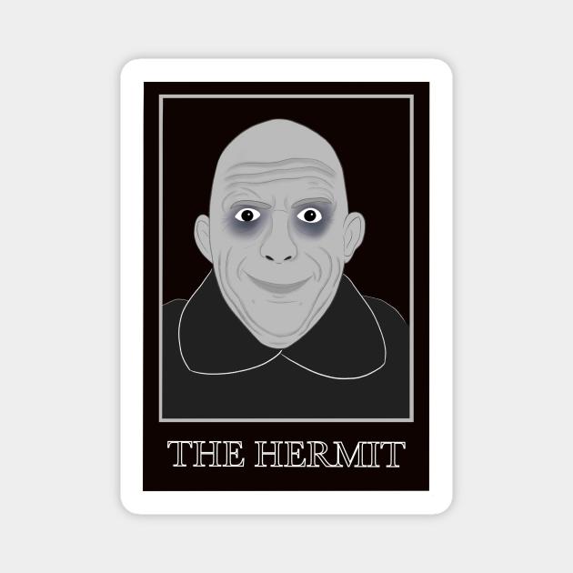 The Hermit Tarot Card Magnet by Made By Meg