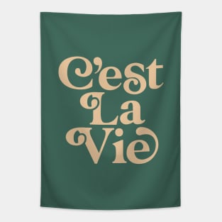 C'est La Vie Tapestry