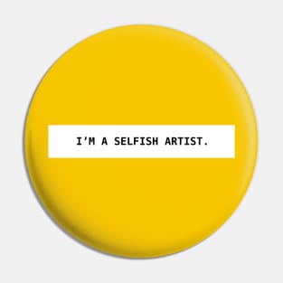 Artist Labels Pin