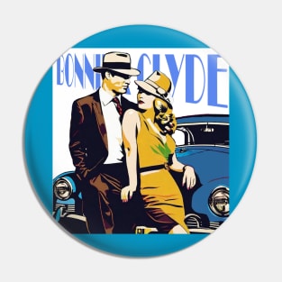 Bonnie and Clyde Pin