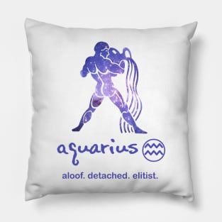 Flawed Aquarius Pillow