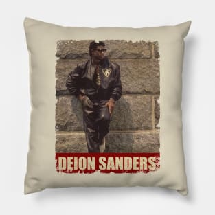 Deion Sanders - NEW RETRO STYLE Pillow