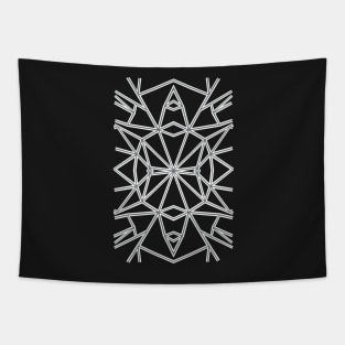 Ab Star Black and Grey Tapestry