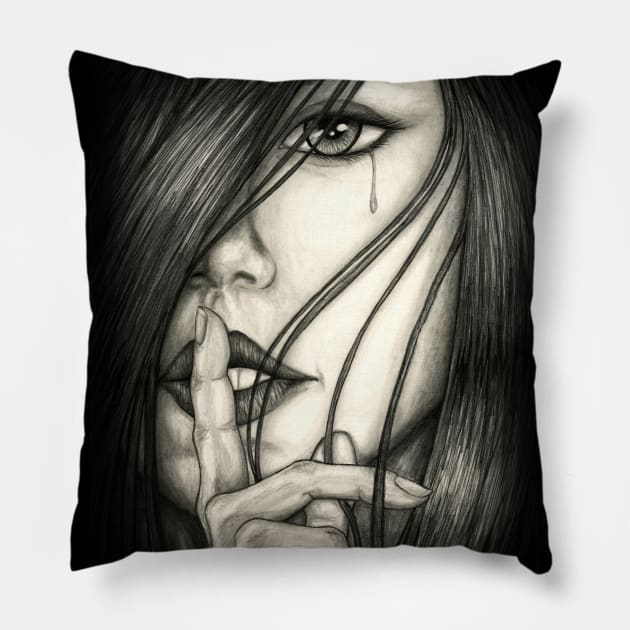 The Secret Shhh Pillow by Redemption Tshirt Co.