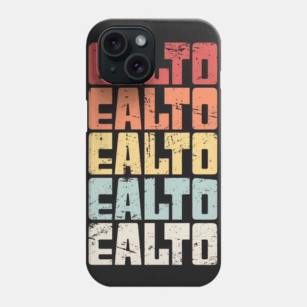 Retro 70s REALTOR Text Phone Case by MeatMan