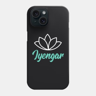 Yoga Iyengar lotus Phone Case