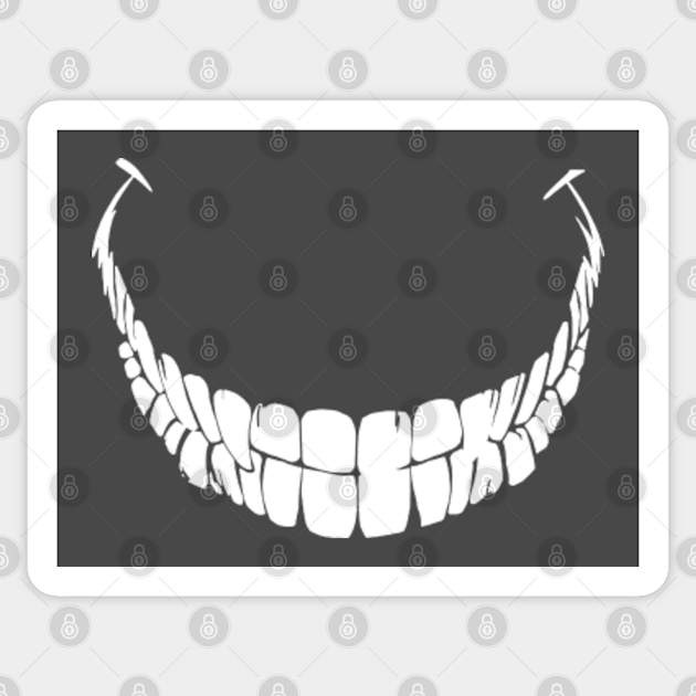 Evil Smile Part Xix Evil Smile Sticker Teepublic Evil Smile Part Xix Evil Smile Sticker Teepublic