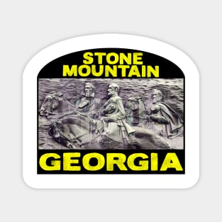 Stone Mountain Georgia Monument Memorial Magnet