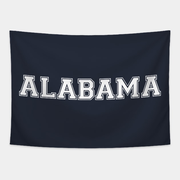 Alabama Football Style Tapestry by Rivenfalls
