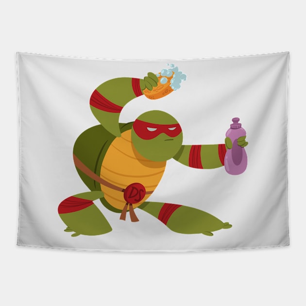 Dishes Turtle Tapestry by westinchurch