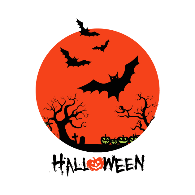 Halloween tee design birthday gift graphic by TeeSeller07