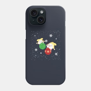 Adorable Christmas Bunny Phone Case