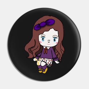 Rose The Rosary Messenger (Anime style) Pin