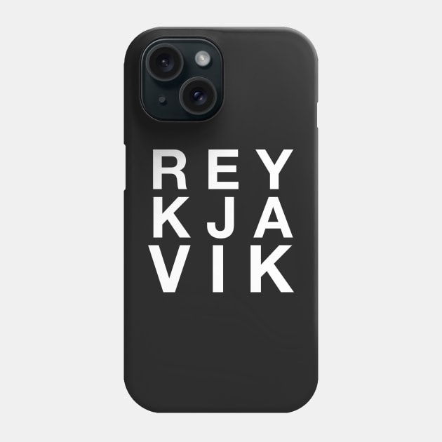 REYKJAVIK Phone Case by mivpiv