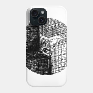 Collection Inktober 2016 - Hidden Cat Phone Case