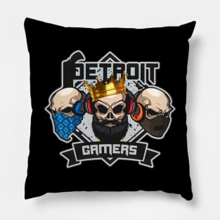 Detroit Gamers Rocky King Pillow