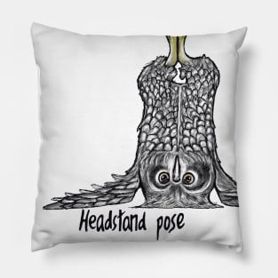 Headstand Pose Pillow