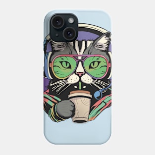 Cat Gamer Phone Case