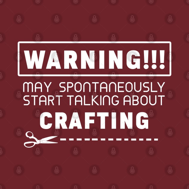 Warning, may spontaneously start talking about crafting by Purrfect Corner