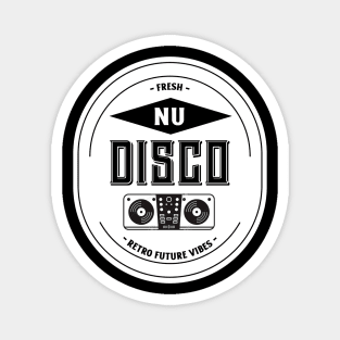 FRESH NU DISCO (black) Magnet