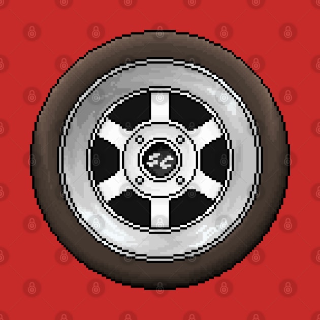 Pixelart Wheel by retsbor10@comcast.net