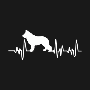 German Shepherd Heartbeat For Dog Lovers T-Shirt