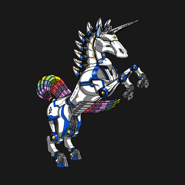 Unicorn Robot by underheaven