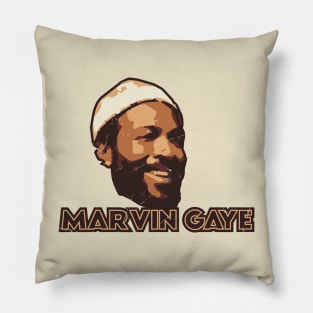 Marvin Gaye Vintage FanArt Pillow