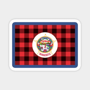 Minnesota Unofficial Flag Magnet