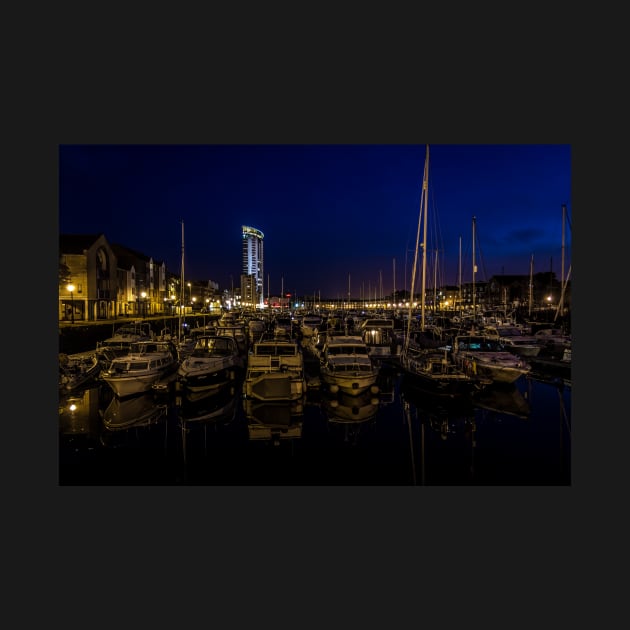 Swansea Marina - Twilight - 2013 by SimplyMrHill