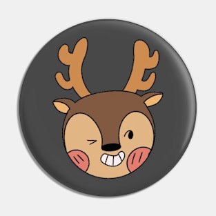 Adorable Reindeer Pin