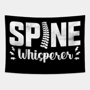 Spine Whisperer Chiropractor Tapestry