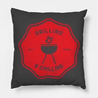 Grilling and chilling Pillow