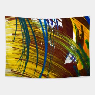 Abstract line of paintings v2 Tapestry