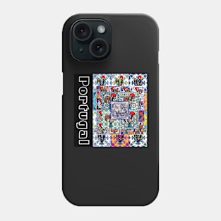 Portuguese folk art Phone Case