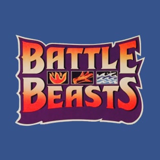 Battle Beasts Logo Shirt Action Figures 80s T-Shirt