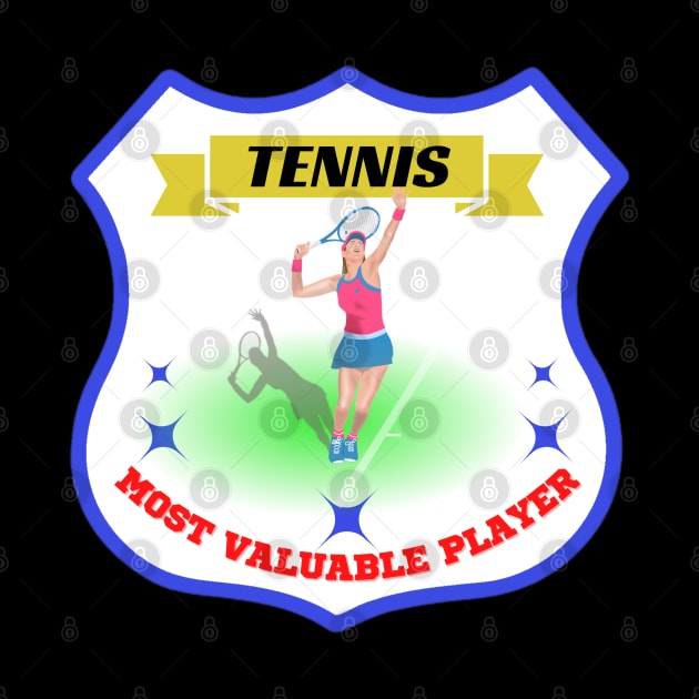 Most valuable player tennis by Aspectartworks